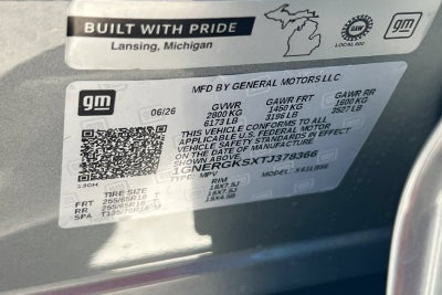 2026 Chevrolet Traverse LT