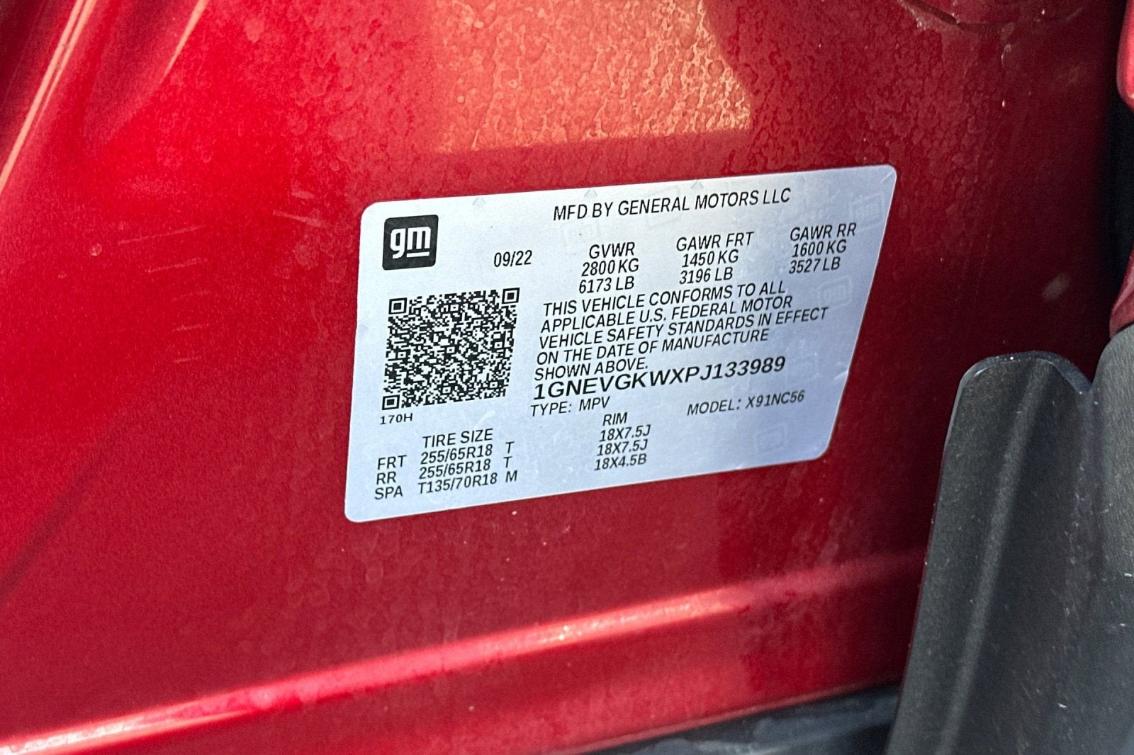 2023 Chevrolet Traverse LT Cloth