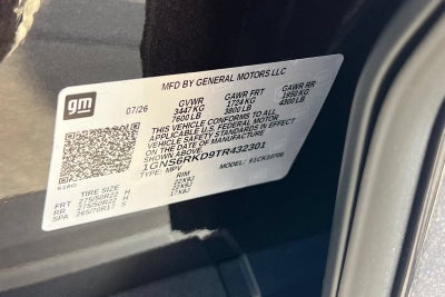 2026 Chevrolet Tahoe RST