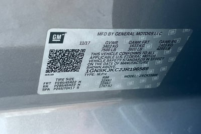 2018 Chevrolet Suburban Premier