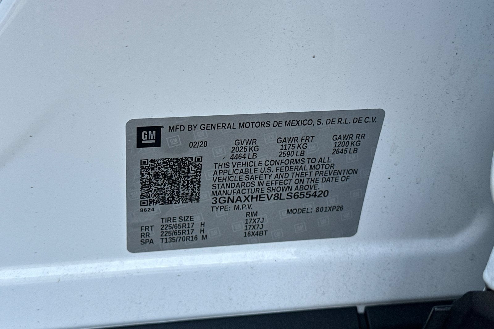 2020 Chevrolet Equinox LS