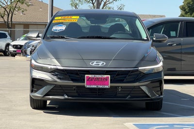 2026 Hyundai Elantra Hybrid Blue