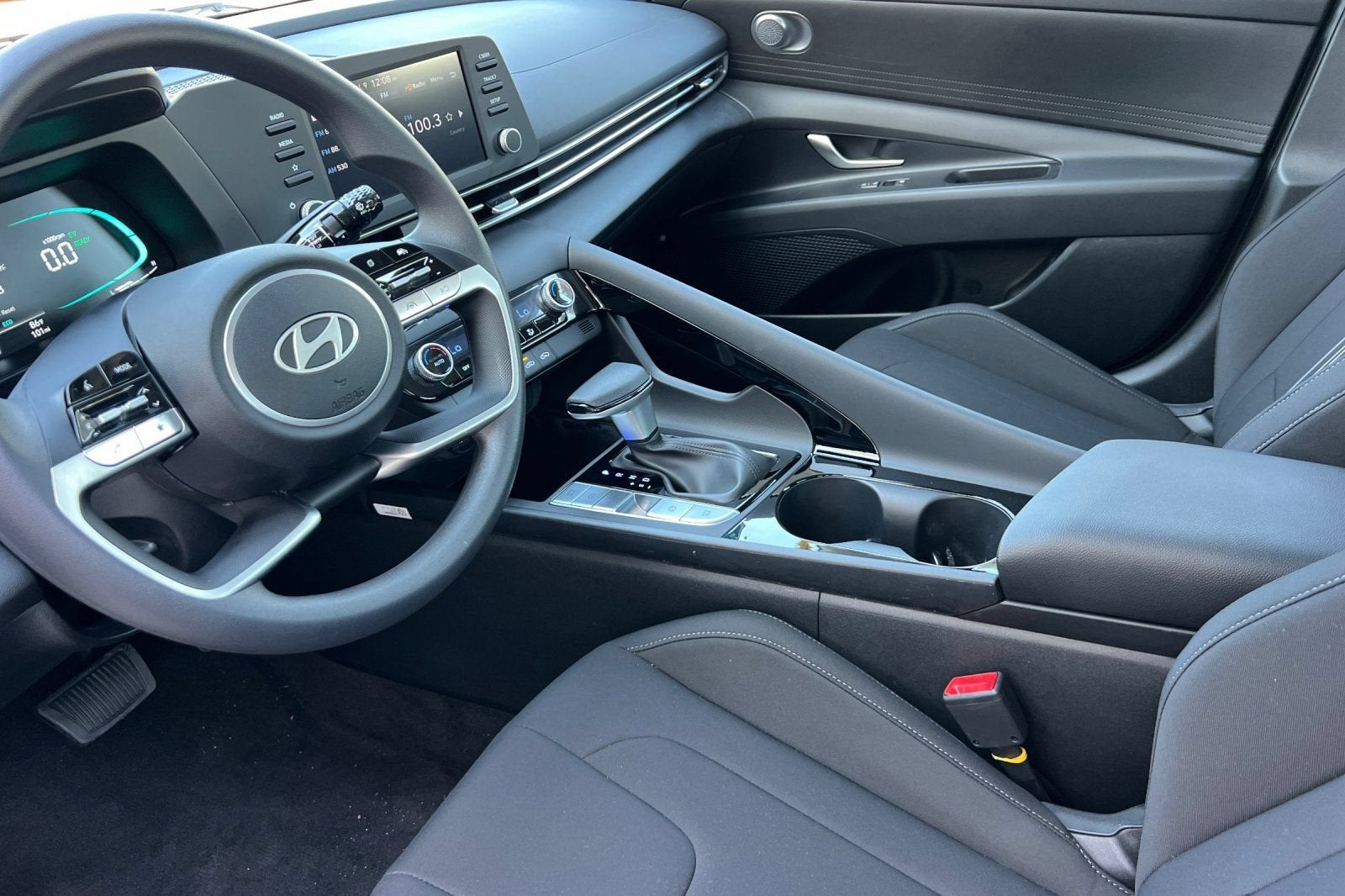 2026 Hyundai Elantra Hybrid Blue