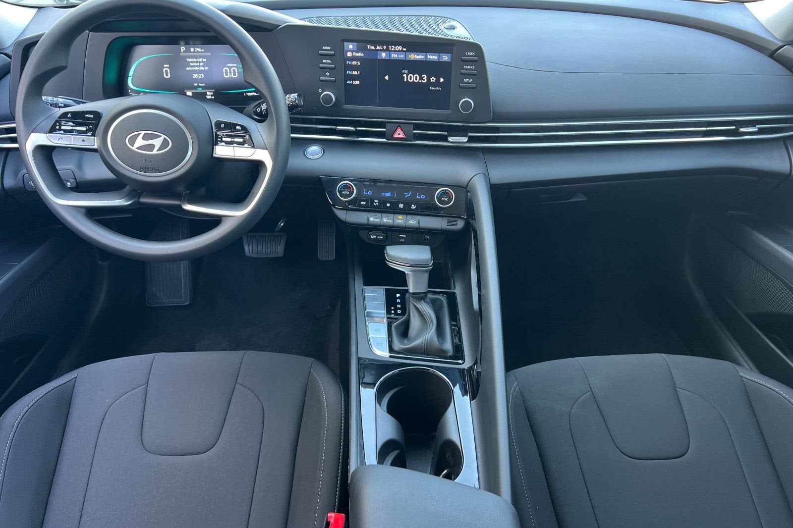 2026 Hyundai Elantra Hybrid Blue