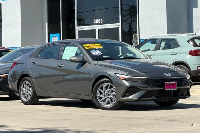 2026 Hyundai Elantra Hybrid Blue