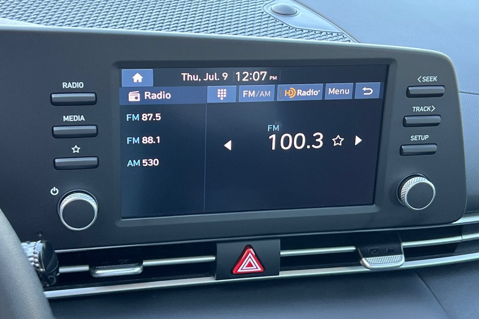 2026 Hyundai Elantra Hybrid Blue