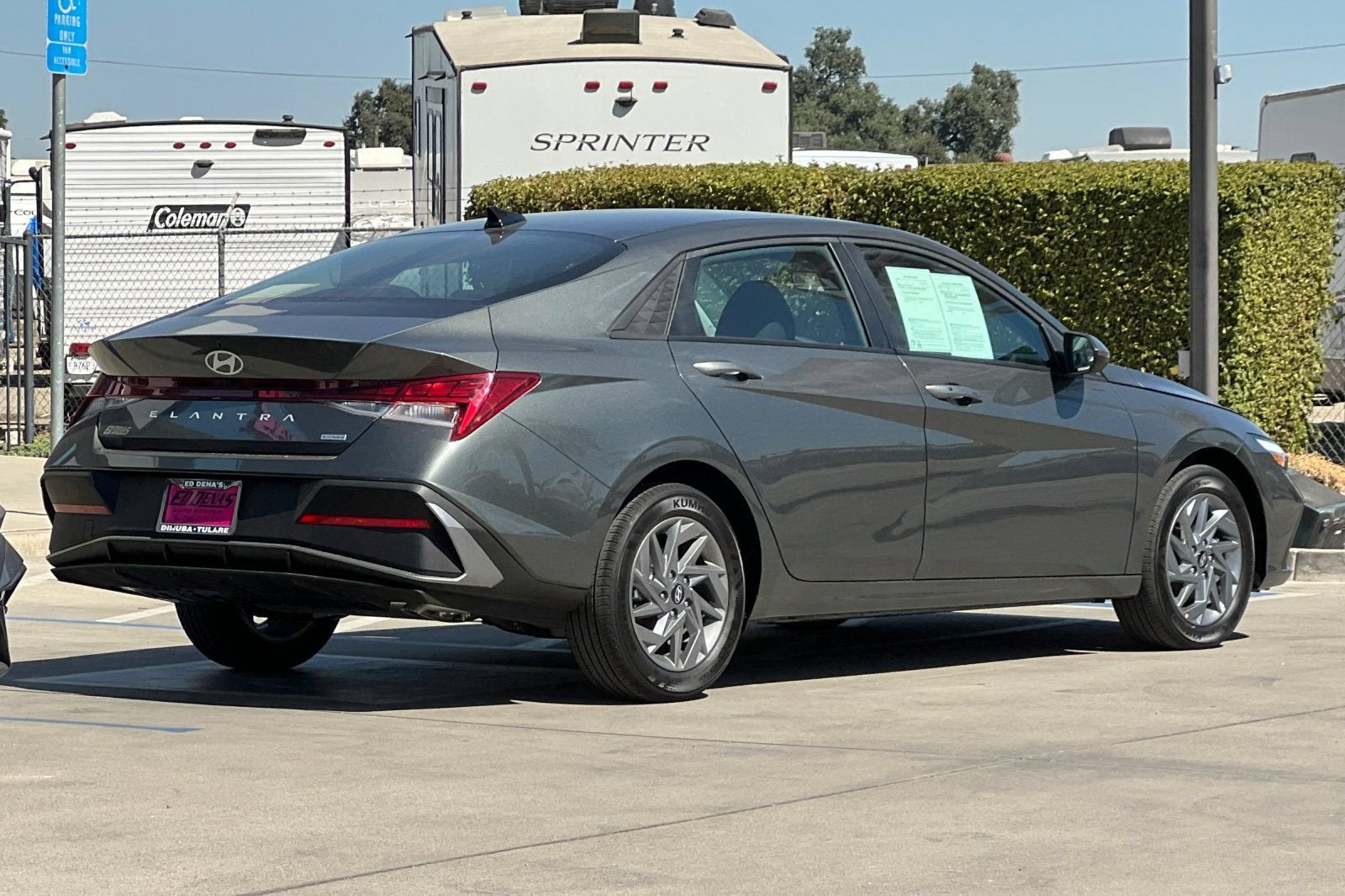 2026 Hyundai Elantra Hybrid Blue