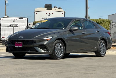 2026 Hyundai Elantra Hybrid Blue