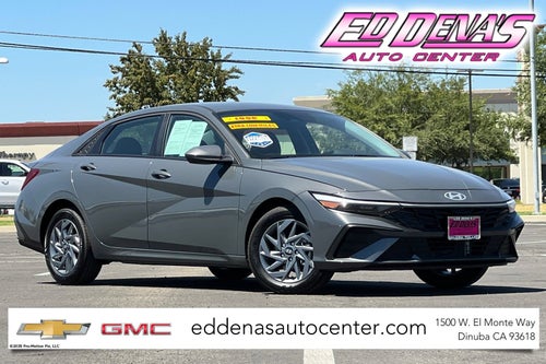 2026 Hyundai Elantra Hybrid Blue