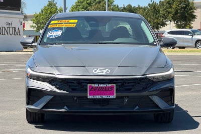 2026 Hyundai Elantra Hybrid Blue