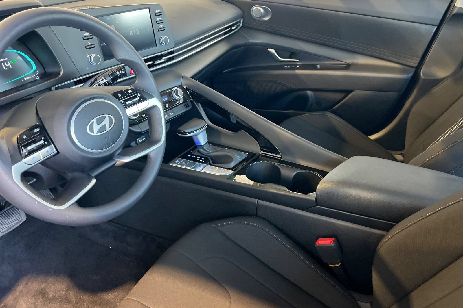 2026 Hyundai Elantra Hybrid Blue