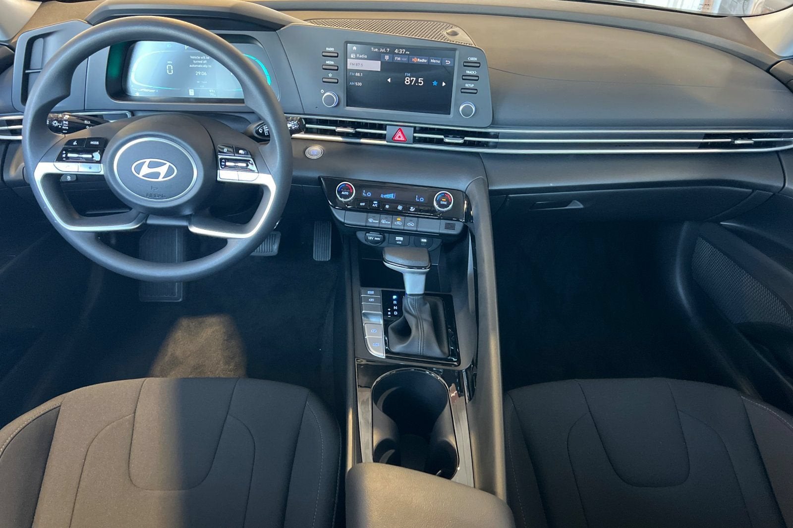 2026 Hyundai Elantra Hybrid Blue