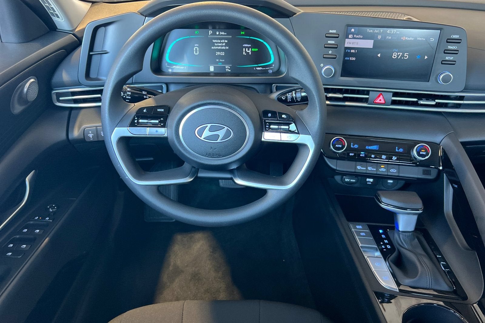 2026 Hyundai Elantra Hybrid Blue