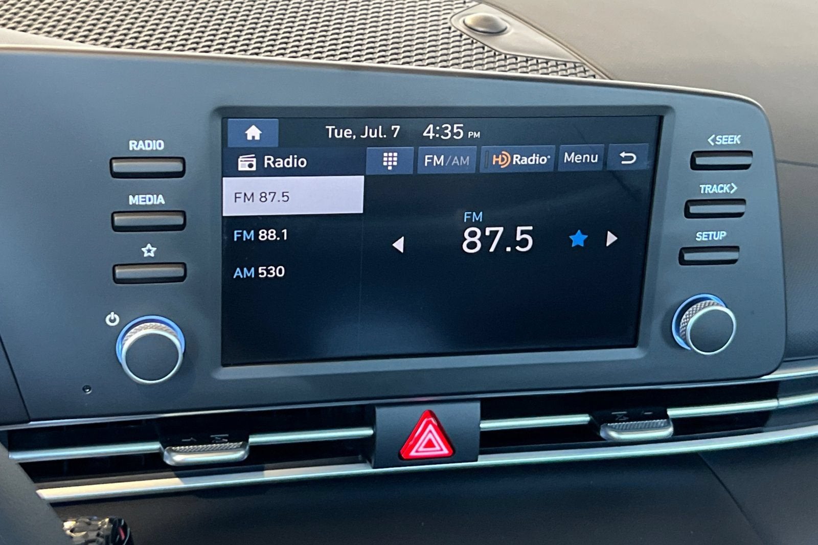 2026 Hyundai Elantra Hybrid Blue