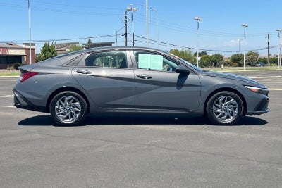 2026 Hyundai Elantra Hybrid Blue