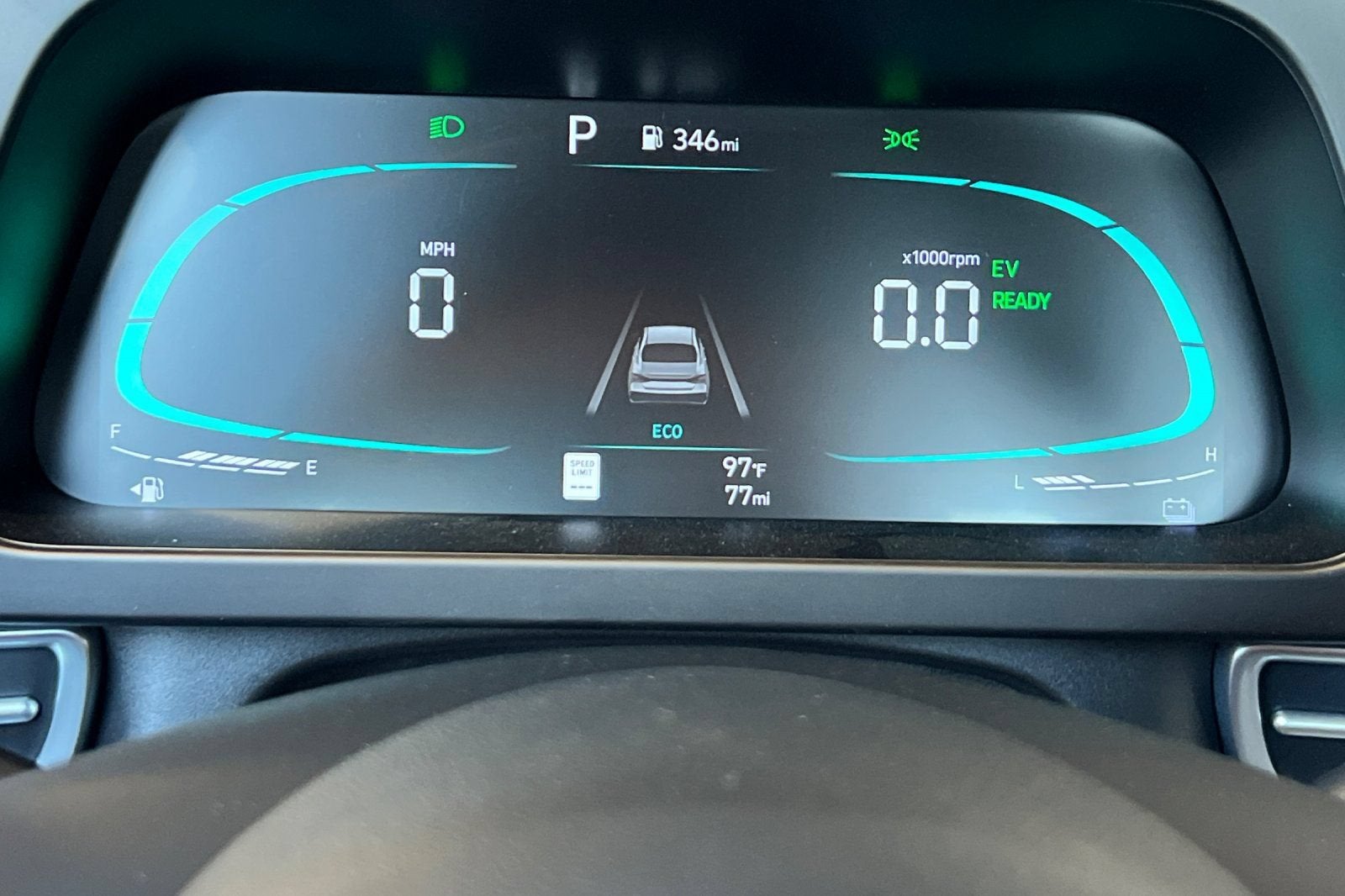 2026 Hyundai Elantra Hybrid Blue
