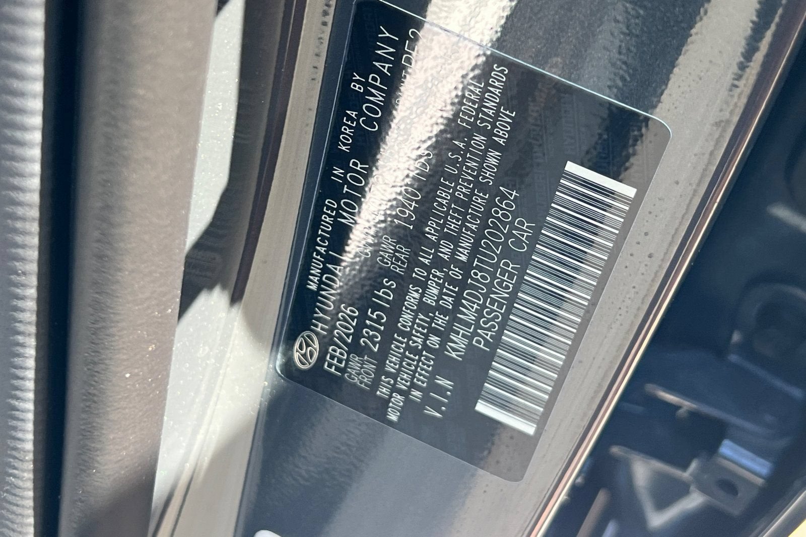 2026 Hyundai Elantra Hybrid Blue