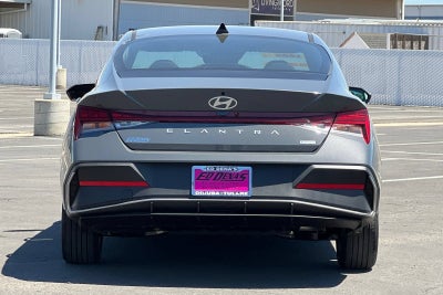 2026 Hyundai Elantra Hybrid Blue