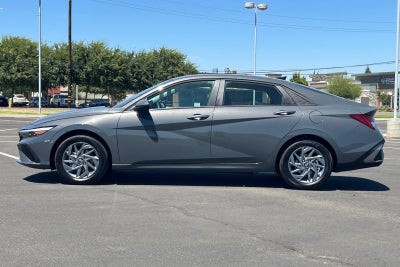 2026 Hyundai Elantra Hybrid Blue