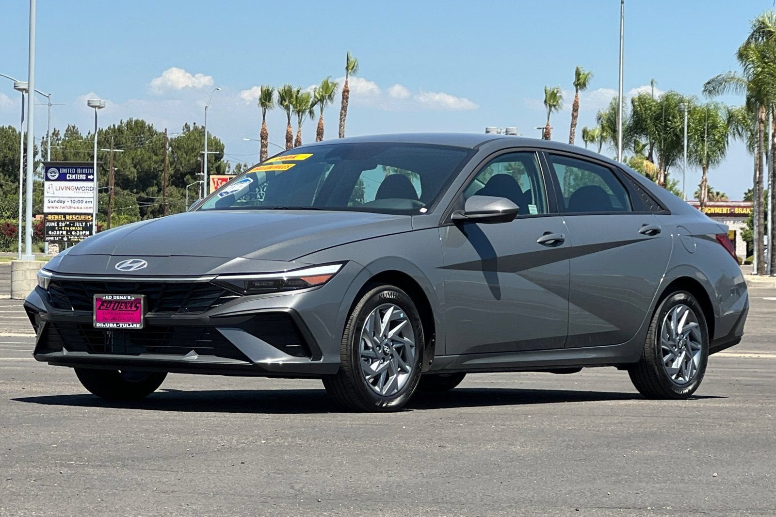 2026 Hyundai Elantra Hybrid Blue